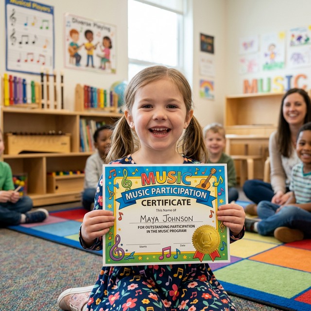 Certificado Educativo Infantil